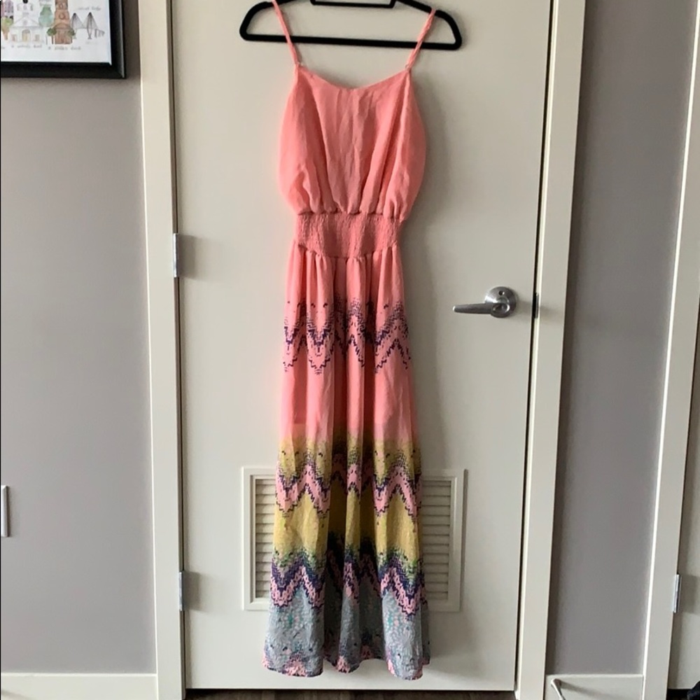 Buckle Maxi Dress